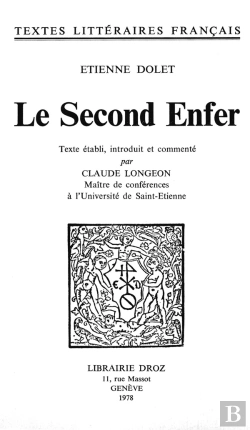 Bertrand.pt - Le Second Enfer