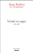Le Seminaire - Verite Et Sujet