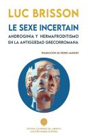Le Sexe Incertain Androginia Y Hermafroditismo