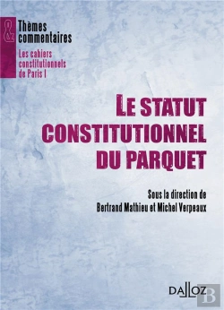 Bertrand.pt - Le Statut Constitutionnel Du Parquet