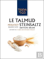 Le Talmud Steinsaltz T36 - Menahot 2 : Menahot 2