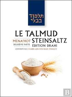 Bertrand.pt - Le Talmud Steinsaltz T36 - Menahot 2 : Menahot 2