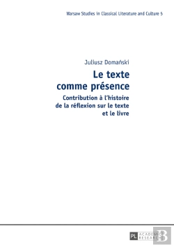 Bertrand.pt - Le Texte Comme Présence