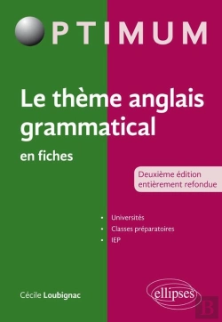 Bertrand.pt - Le Thème Anglais Grammatical En Fiches - 2e Édition Entièrement Refondue