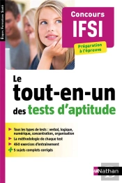 Le Tout-En-Un Des Tests D'Aptitude Concours Ifsi - Etapes Formations Sante 2016
