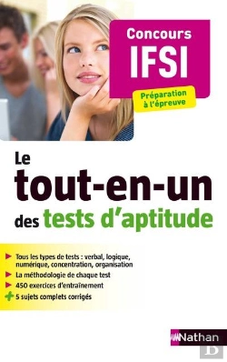 Bertrand.pt - Le Tout-En-Un Des Tests D'Aptitude - Concours Ifsi - Etapes Formations Sante - 2017