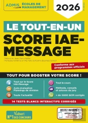 Le Tout-En-Un Score Iae-Message - 13 Tests Blancs - Fil D'Actu Offert : Sélection 2026