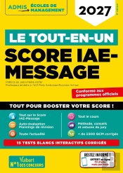 Le Tout-En-Un Score Iae-Message - Sélection 2027 : 15 Tests Blancs Interactifs