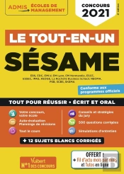 Le Tout-En-Un Sesame ; Concours 2021 ; Tout Pour Réussir Ecrit Et Oral