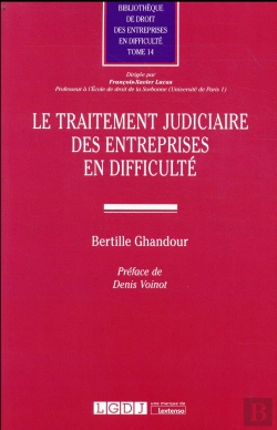 Bertrand.pt - Le Traitement Judiciaire Des Entreprises En Difficulté
