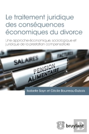 Le Traitement Juridique Des Conséquences Économiques Du Divorce
