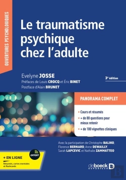 Bertrand.pt - Le Traumatisme Psychique Chez L'Adulte