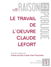 Le Travail De L Oeuvre Claude Lefort