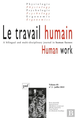 Bertrand.pt - Le Travail Humain 2022, Vol. 85 (3) : Varia
