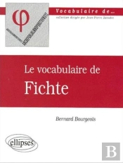 Le Vocabulaire De Fichte