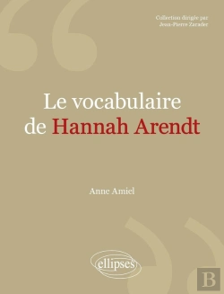 Bertrand.pt - Le Vocabulaire De : Hannah Arendt