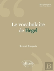 Le Vocabulaire De Hegel