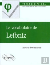 Le Vocabulaire De Leibniz