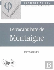 Le Vocabulaire De Montaigne