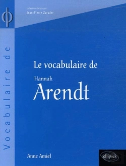 Bertrand.pt - Le Vocabulaire D'Hannah Arendt