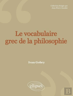 Bertrand.pt - Le Vocabulaire Grec De La Philosophie - 2e Édition