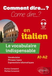 Le Vocabulaire Indispensable En Italien : A1-A2