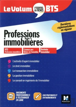 Bertrand.pt - Le Volum' Bts - Professions Immobilieres - Revision Et Entrainement