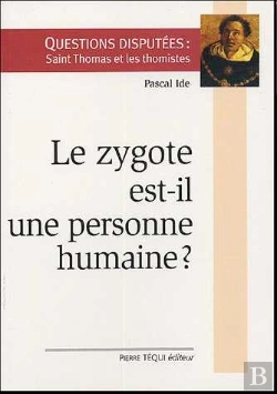 Bertrand.pt - Le Zygote Est-Il Une Personne Humaine ?