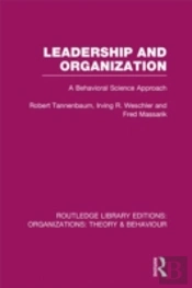 Leadership And Organization (Rle: Organizations)