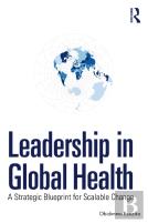 Leadership In Global Health