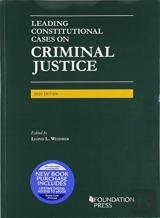 Leading Constitutional Cases On Criminal Justice, 2020