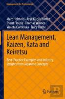 Lean Management, Kaizen, Kata And Keiretsu