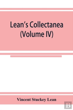 Bertrand.pt - Lean'S Collectanea (Volume Iv)