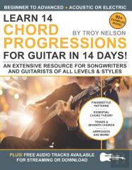 Learn 14 Chord Progressions For Guitar In 14 Days
