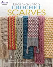 Learn-A-Stitch Crochet Scarves