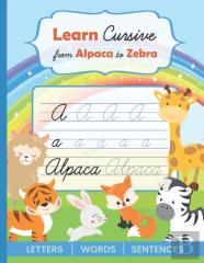 Learn Cursive From Alpaca To Zebra