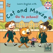 Learn English With Cat And Mouse : Cat And Mouse Go To School!