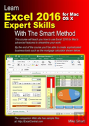 Learn Excel 2016 Expert Skills For Mac Os X With The Smart Method