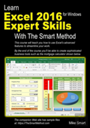 Learn Excel 2016 Expert Skills With The Smart Method
