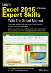 Learn Excel 2016 Expert Skills With The Smart Method