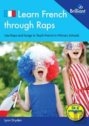 Learn French Through Raps Book & Cd