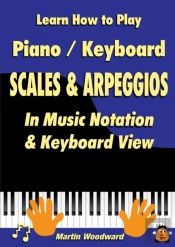 Learn How To Play Piano / Keyboard Scales & Arpeggios: In Music Notation & Keyboard View