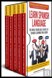 Learn Spanish Language The Whole Enchilada 5 Books In 1 Spanish Learning Fun & Quick