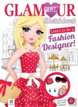 Bertrand.pt - Learn To Be A Fashion Designer! Glamour Girl Sketchbook