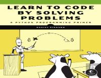 Learn To Code By Solving Problems
