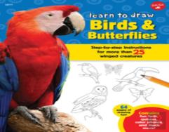 Learn To Draw Birds & Butterflies