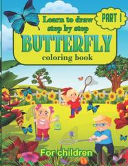 Learn To Draw Step By Step Butterfly Coloring Book For Children