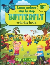 Learn To Draw Step By Step Butterfly Coloring Book For Children