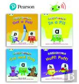 Learn To Read At Home With Alphablocks: Phase 2 - Reception Term 1 (4 Fiction Books) Pack B