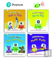 Learn To Read At Home With Alphablocks: Phase 2 - Reception Term 1 (4 Fiction Books) Pack B